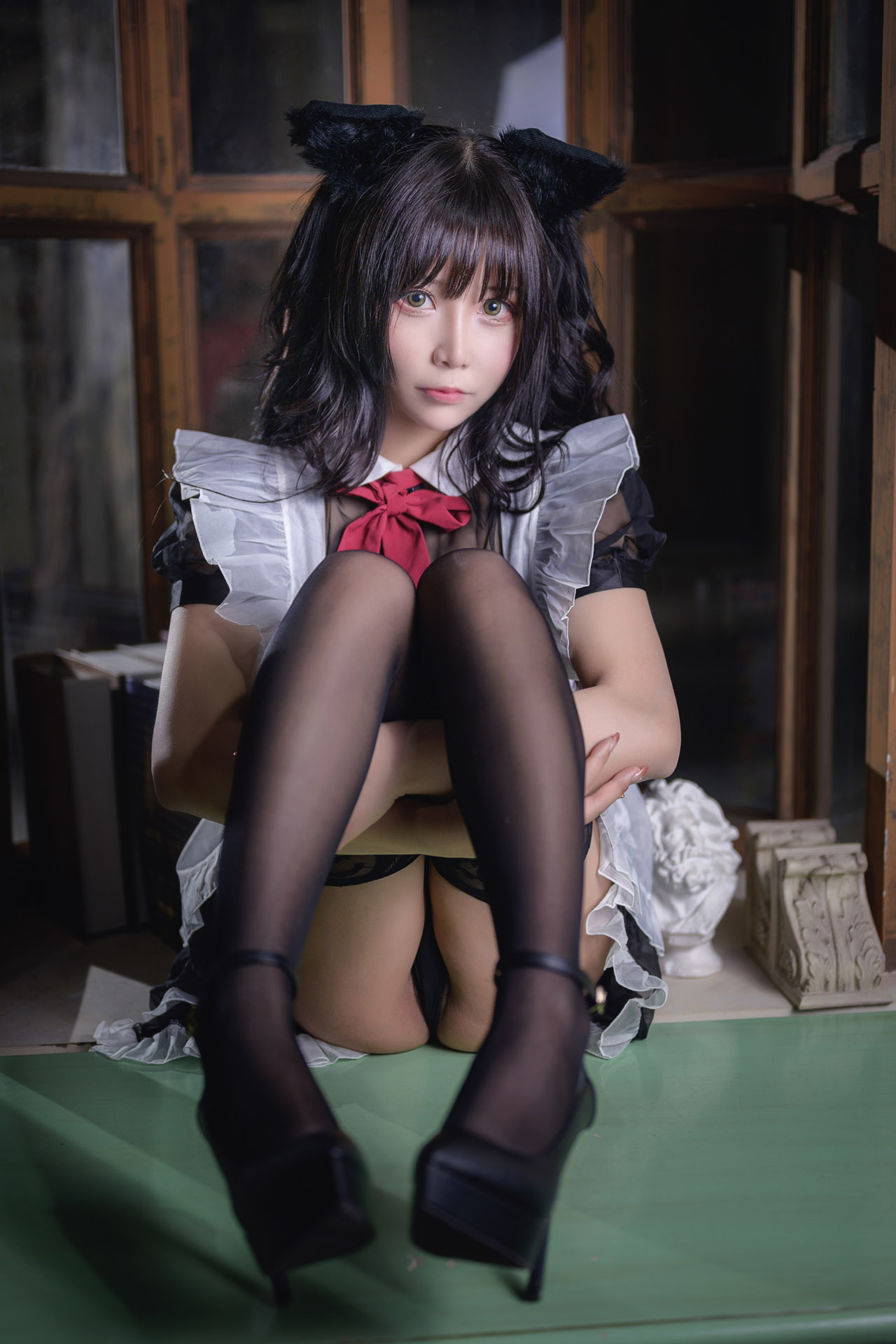 抱走莫子aa_黑絲貓咪小女仆電子版_016