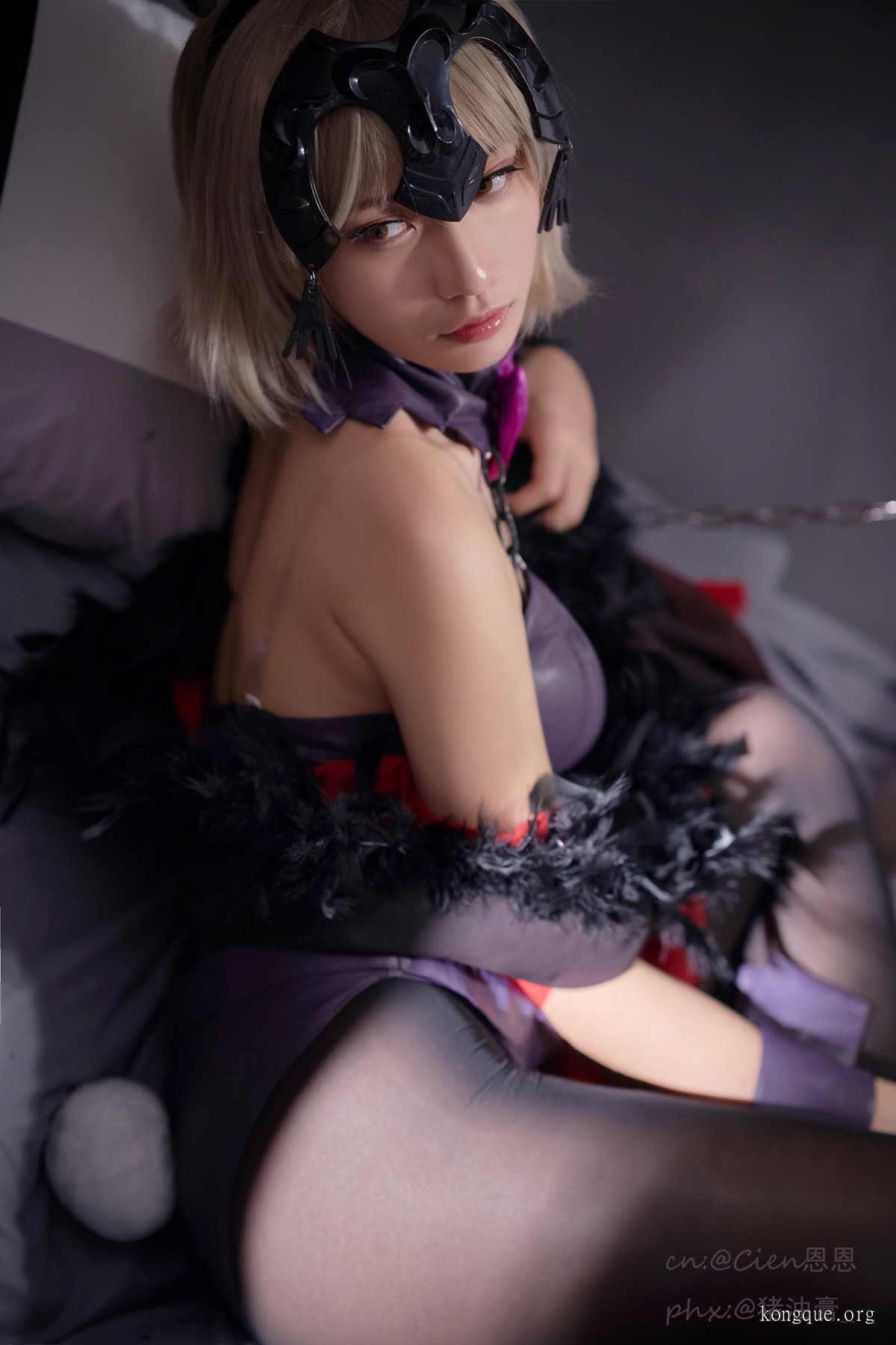 Cien恩恩_NO.001_黑贞兔女郎_0007
